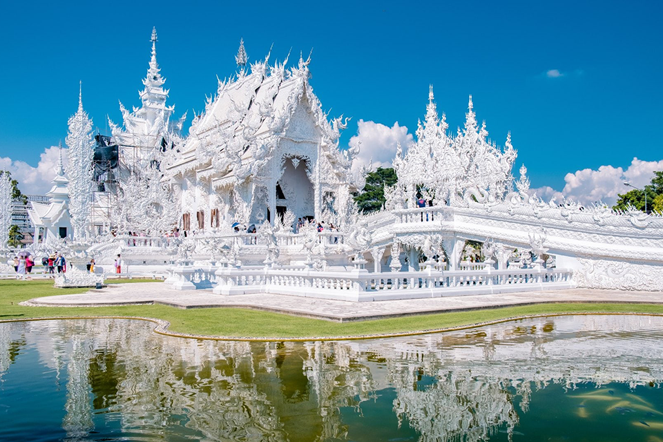 Chùa Trắng ở Thái Lan – Tuyệt tác kiến trúc tâm linh giữa lòng Chiang Rai