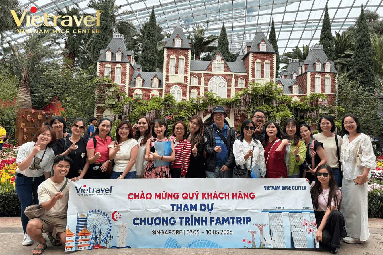 SINGAPORE FAMTRIP 2026 - KHÁM PHÁ XU HƯỚNG MICE THẾ HỆ MỚI TẠI ĐIỂM ĐẾN HÀNG ĐẦU CHÂU Á