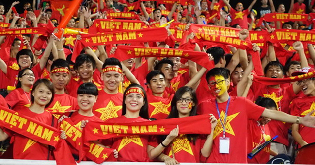 Phillippines - Cổ vũ Đội tuyển Bóng đá Việt Nam tại trận Bán kết AFF CUP 2018