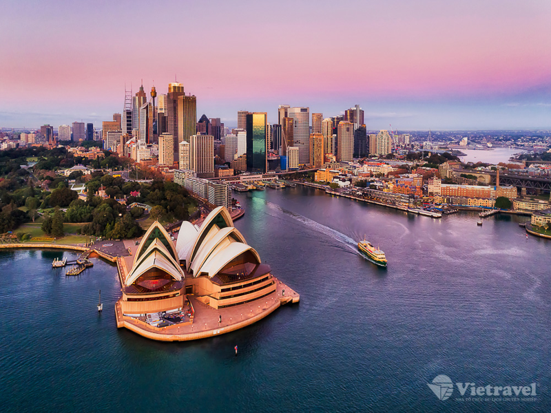 Úc: Melbourne - Dandenong - Sydney - Sea Life Aquarium - Một ngày tự do (Nhóm Gia Đình từ 4-8 khách)