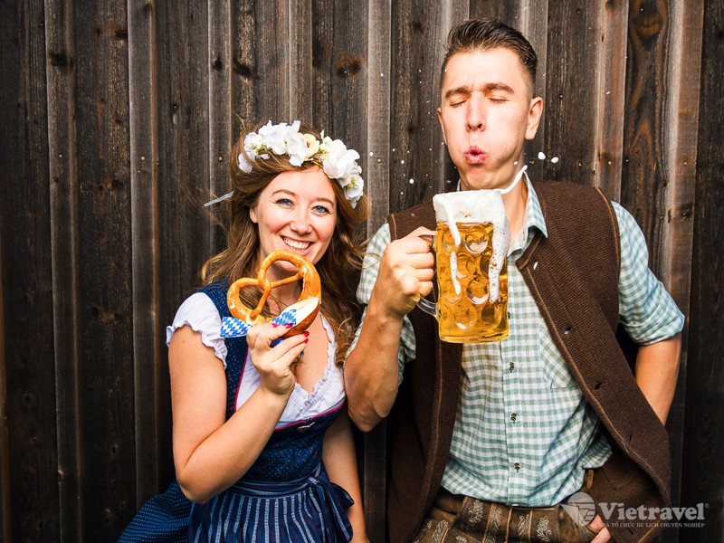 Tây Âu: Pháp - Thụy Sĩ - Áo - Đức (Lễ hội bia Oktoberfest, diễu hành đường phố)